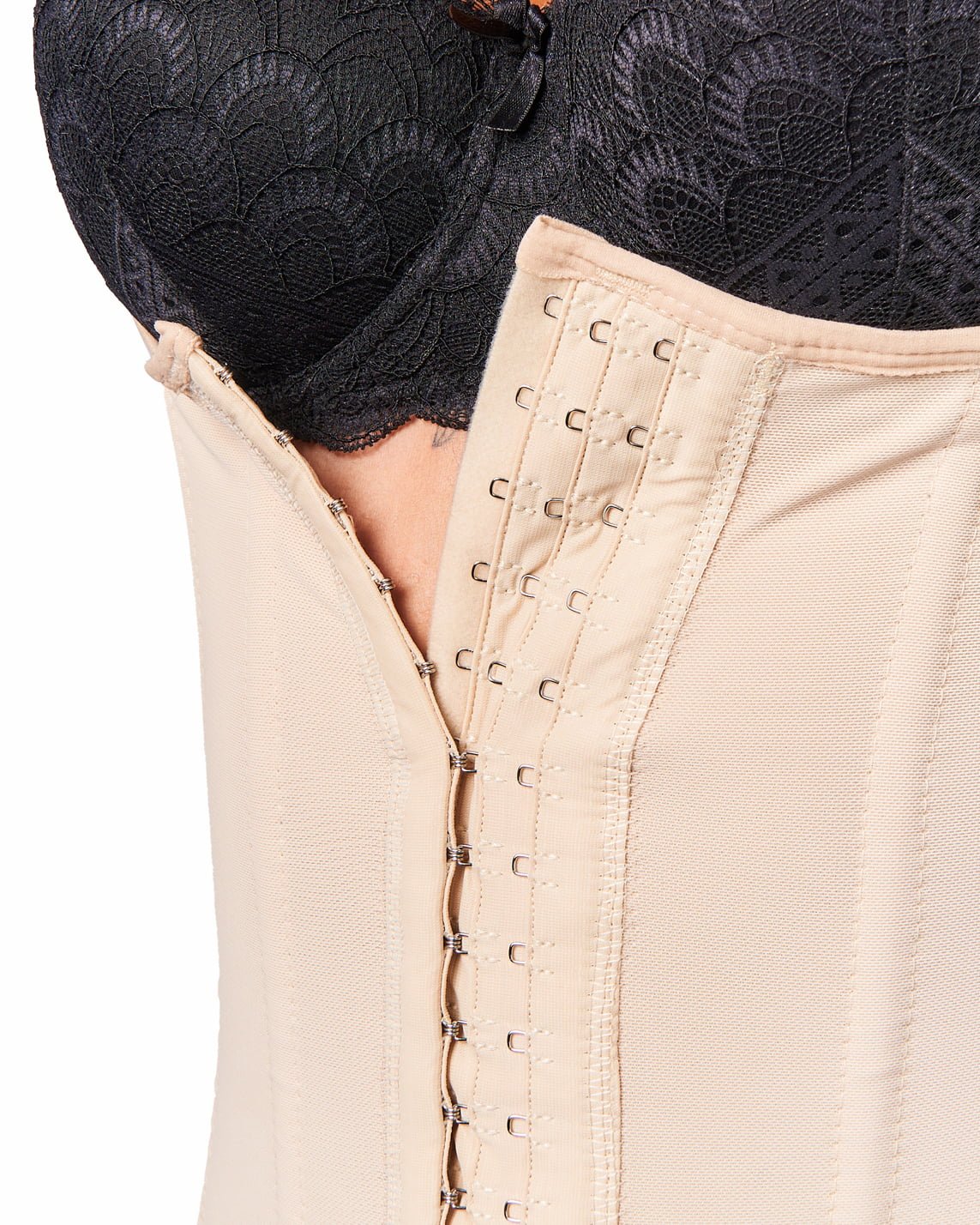 FAJA PRINCESS CORSE 9 VARILLAS MEDIA PIERNA BEIGE - Imagen 5