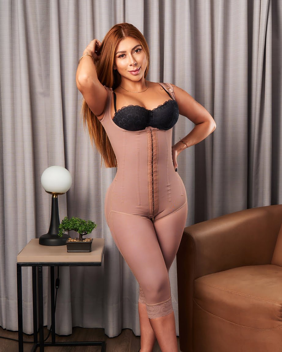 FAJA PRINCESS CORSE 9 VARILLAS LARGA COCOA - Imagen 2