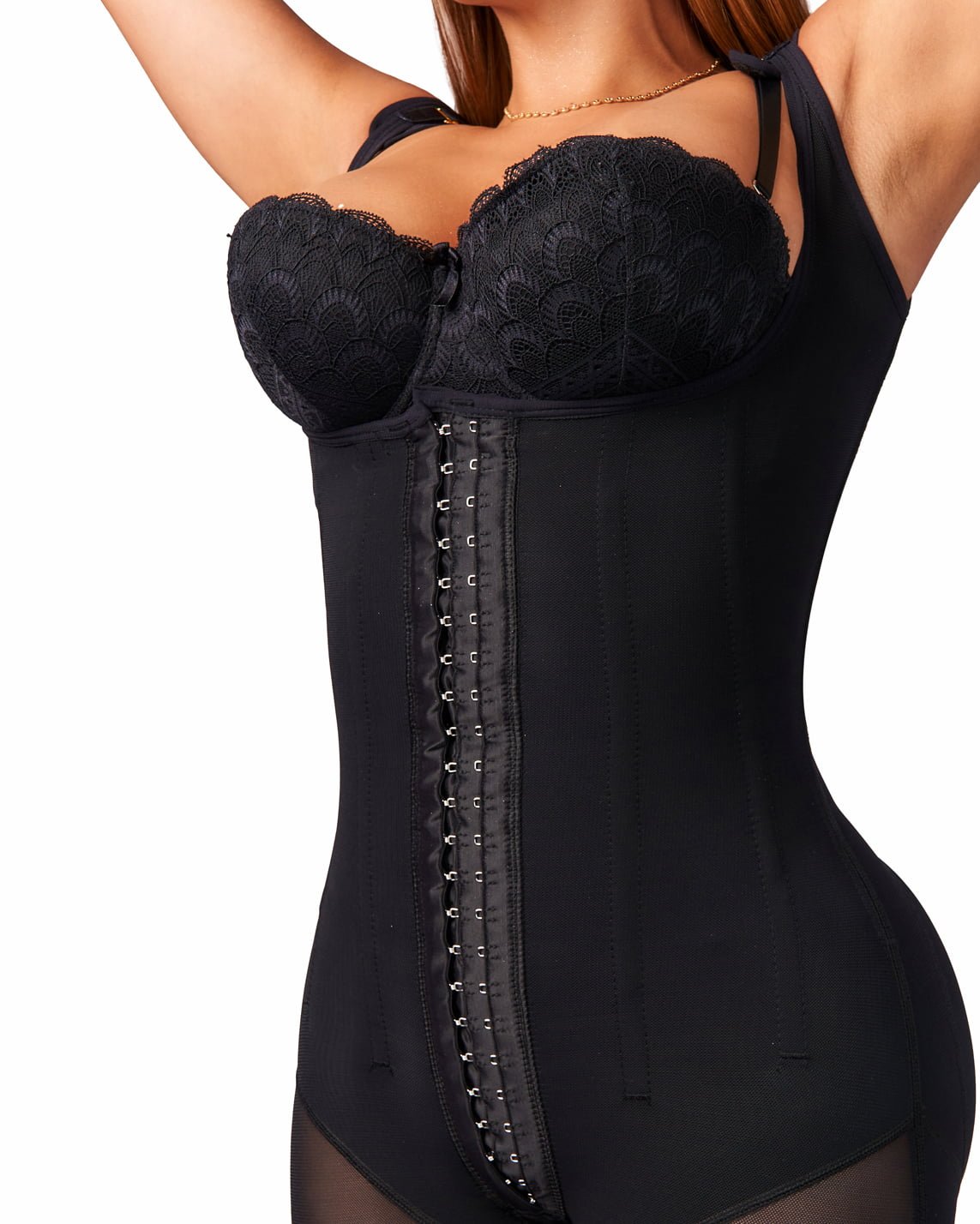 FAJA CORSE 9 VARILLAS LARGA NEGRO - Imagen 7